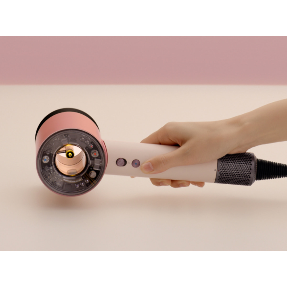 Sèche-cheveux Dyson Supersonic Nural™ Rose Céramique - Cheveux Raides à Ondulés