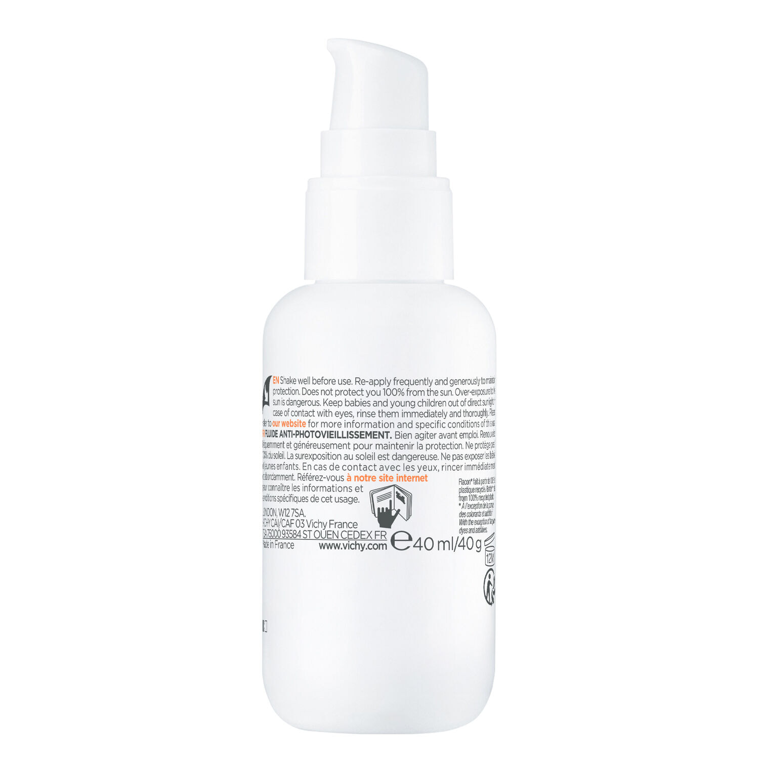 Capital Soleil SPF50+ - Protection Solaire Anti-Age 40 ml