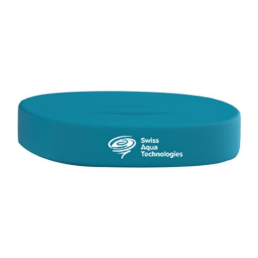 Set d'accessoires Infinitio Distributeur de savon, Porte savon, Gobelet, céramique Bleu mat PackSAT-BleuMat