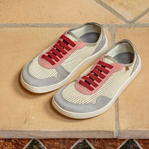 Zapatos N5914 MULTI MATERIAL WHITE/ ORIGEN color White