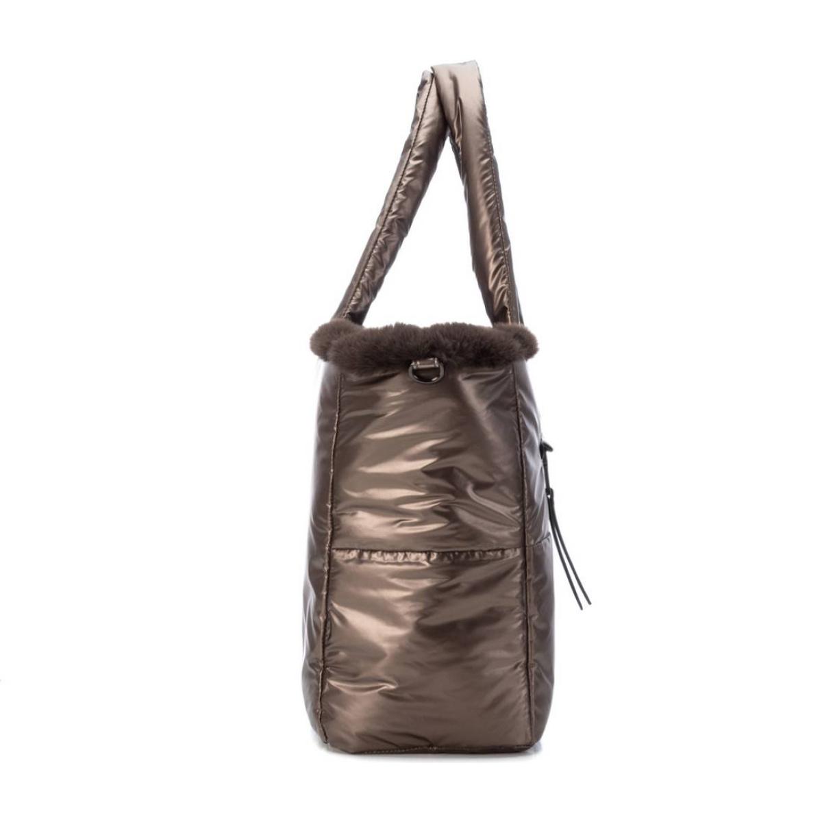 Bolso hombro bronce