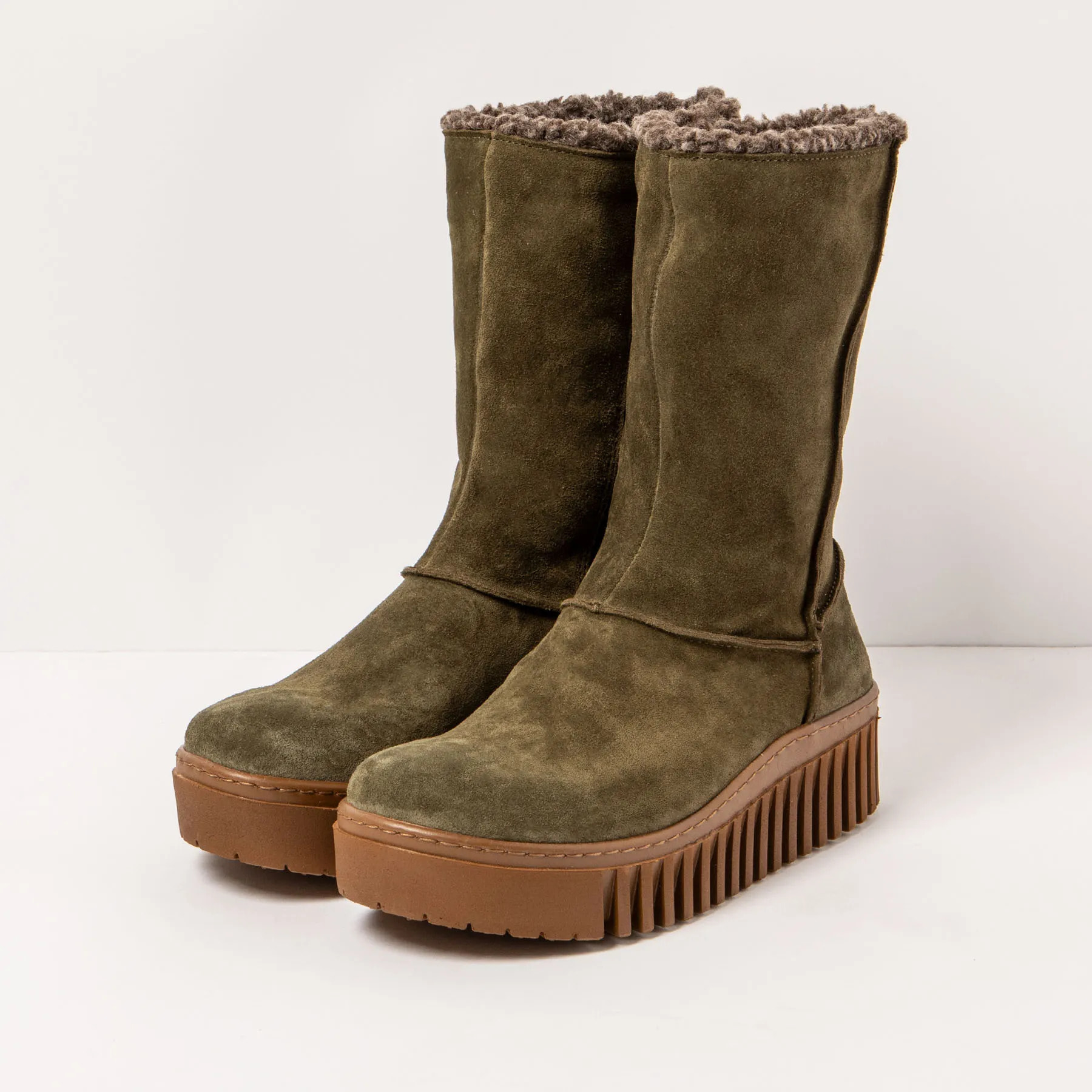 Botines 1511 SILK SUEDE FOREST/BRIGHTON color Forest