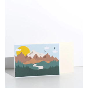 Postal "Teletransportate a la montaña"