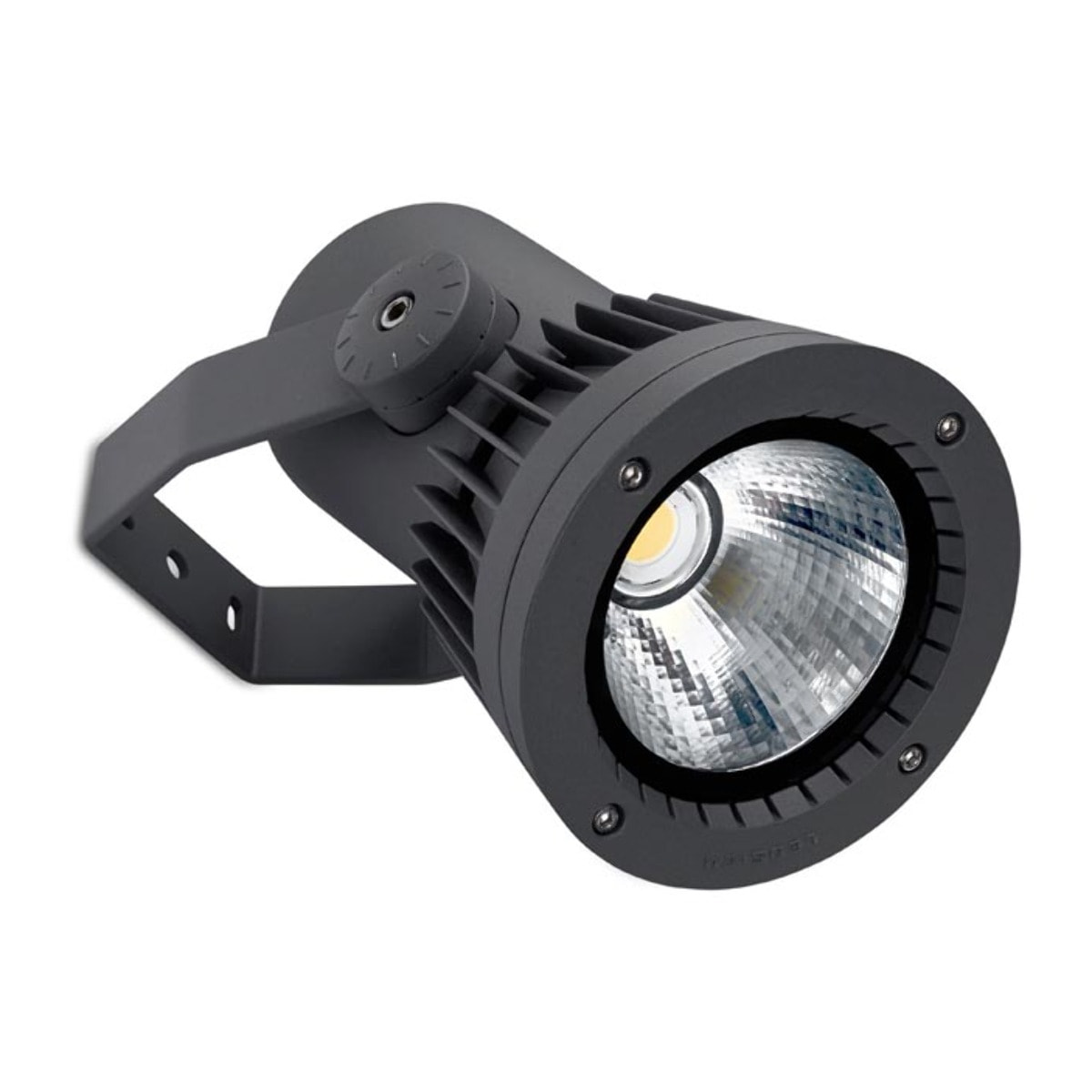 LEDS C4 Proyector IP65 Hubble COB LED Ø234mm LED 96.8 Blanco Cálido para Exterior de Pared, Jardín, Terraza