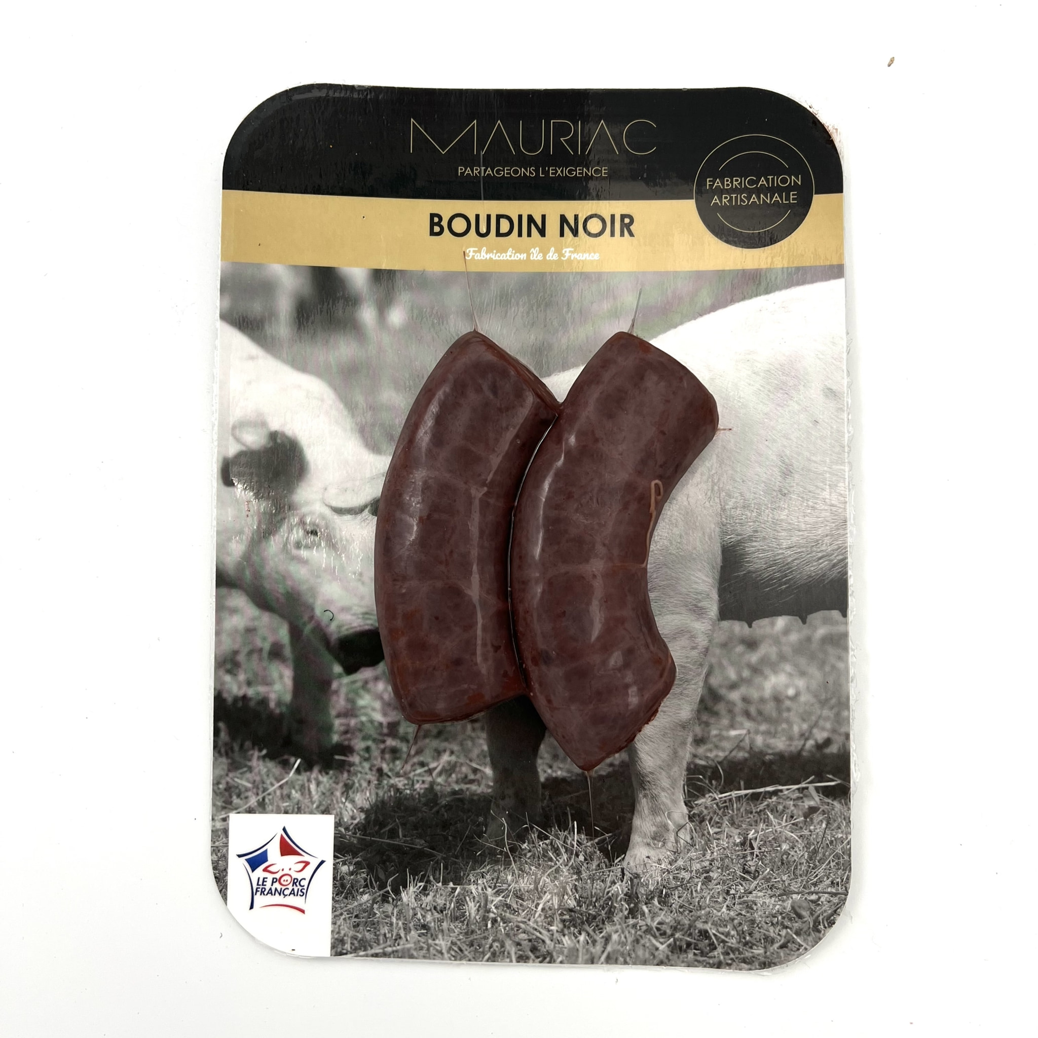 2 Boudins noirs aux chataignes - 340g - France