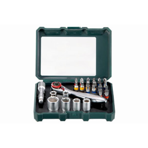 Assortiment d'embouts et douilles SP 26 pièces METABO - 626701000