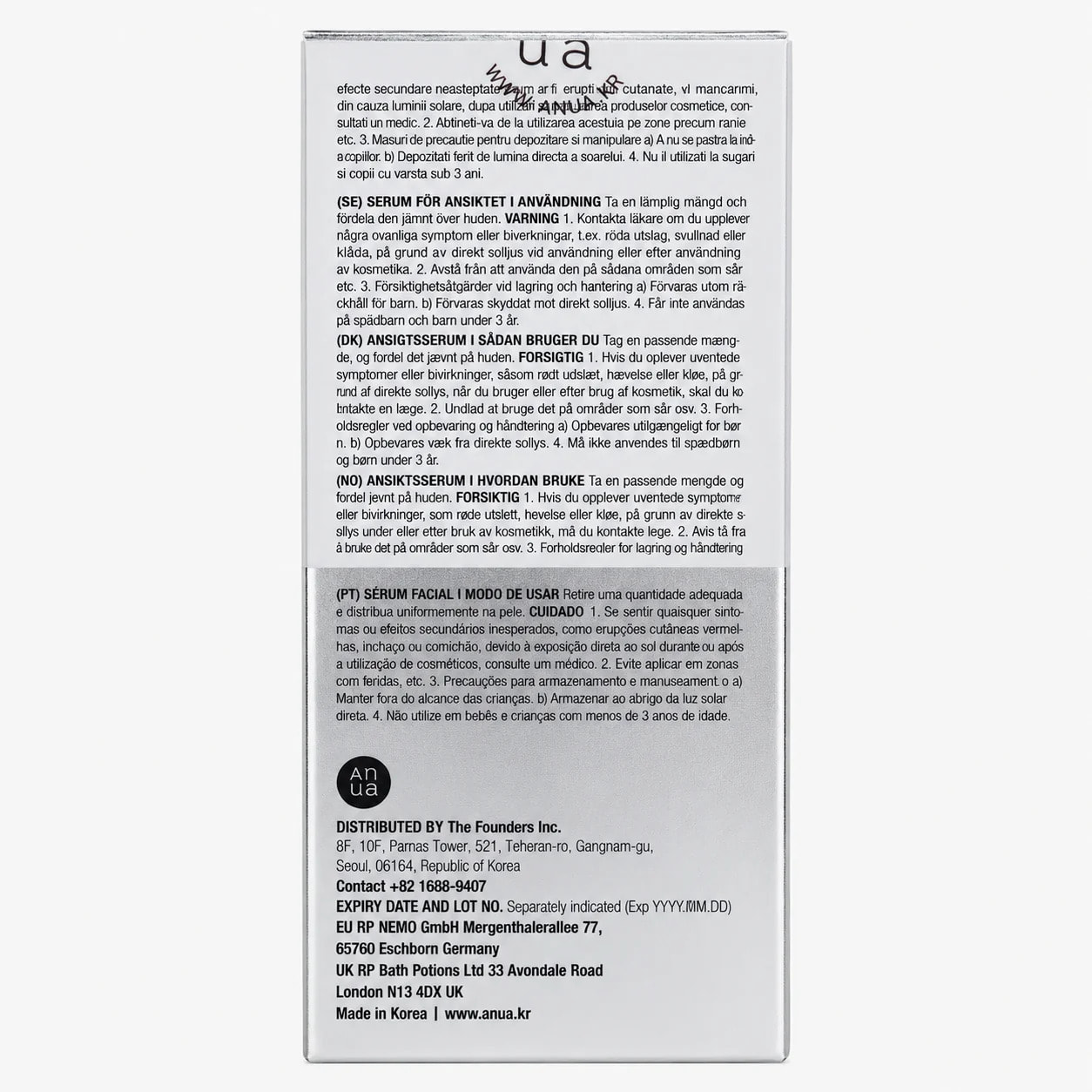 Sérum Niacinamida 10% + TXA 4% Anua 30 ml