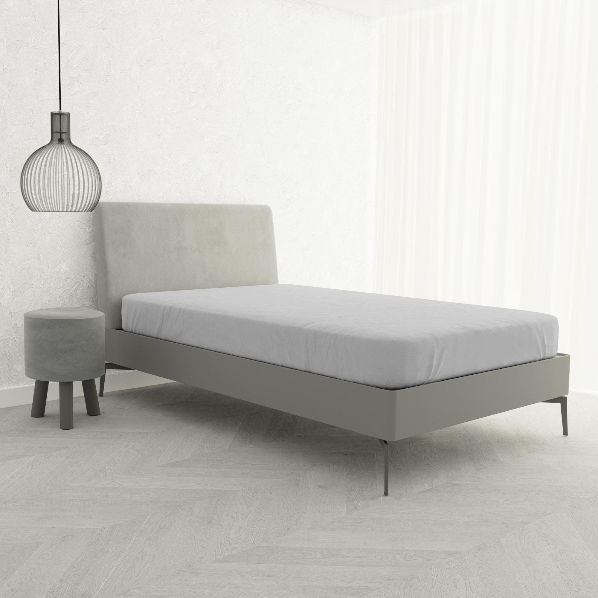 LENZUOLO SOTTO CON ANGOLI MAX COLOR, 100% COTONE MADE IN ITALY - PIAZZA E MEZZA