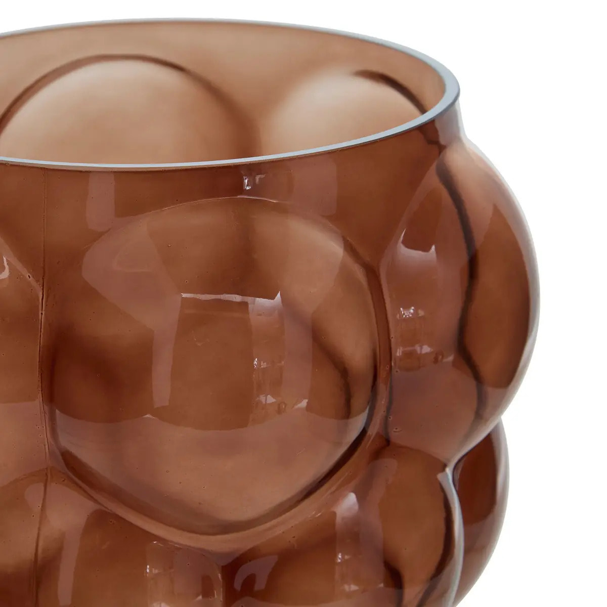 Vase Edia marron H25cm