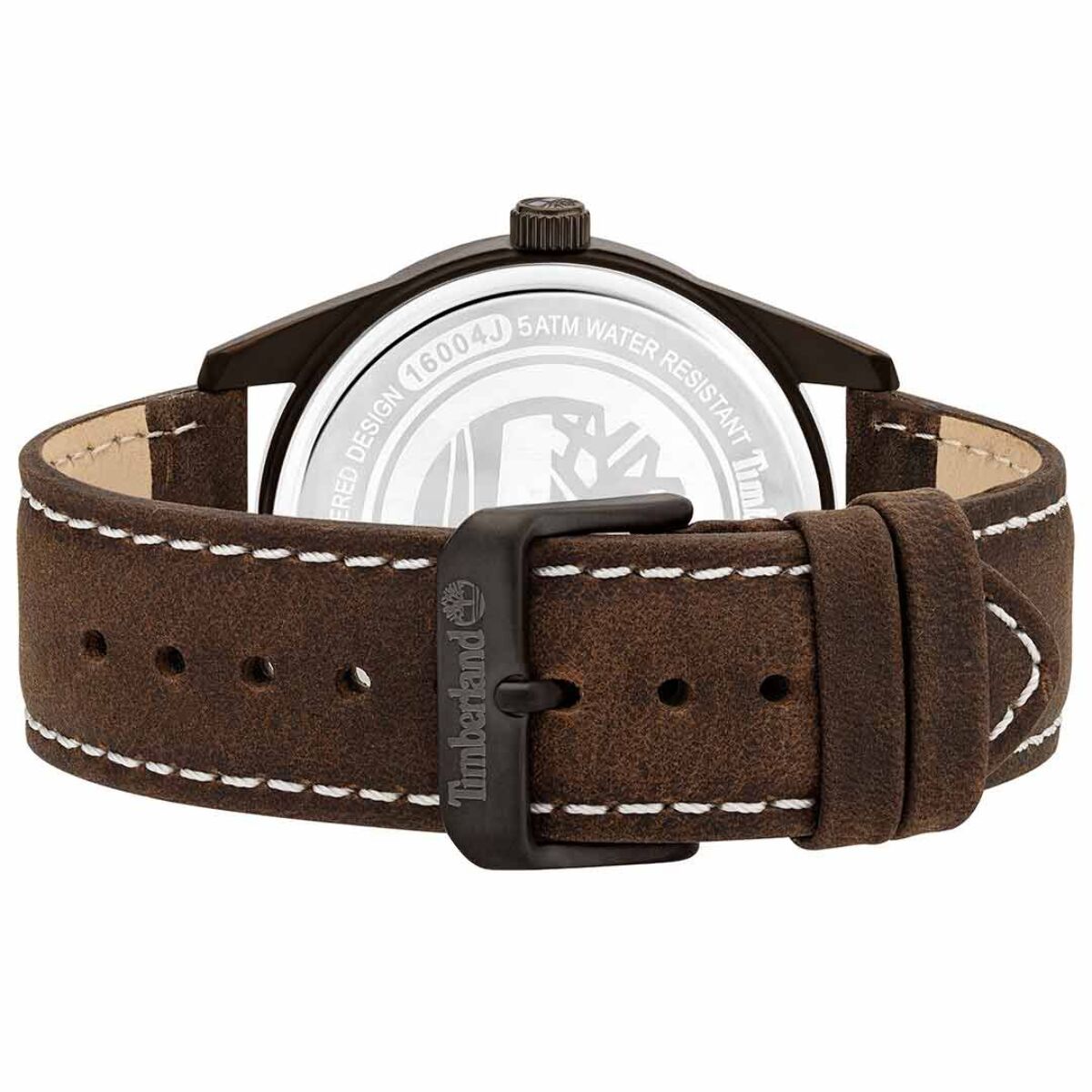 Reloj Timberland TBL.16004JYU-03 Hombre Analogico Solar con Correa de Cuero