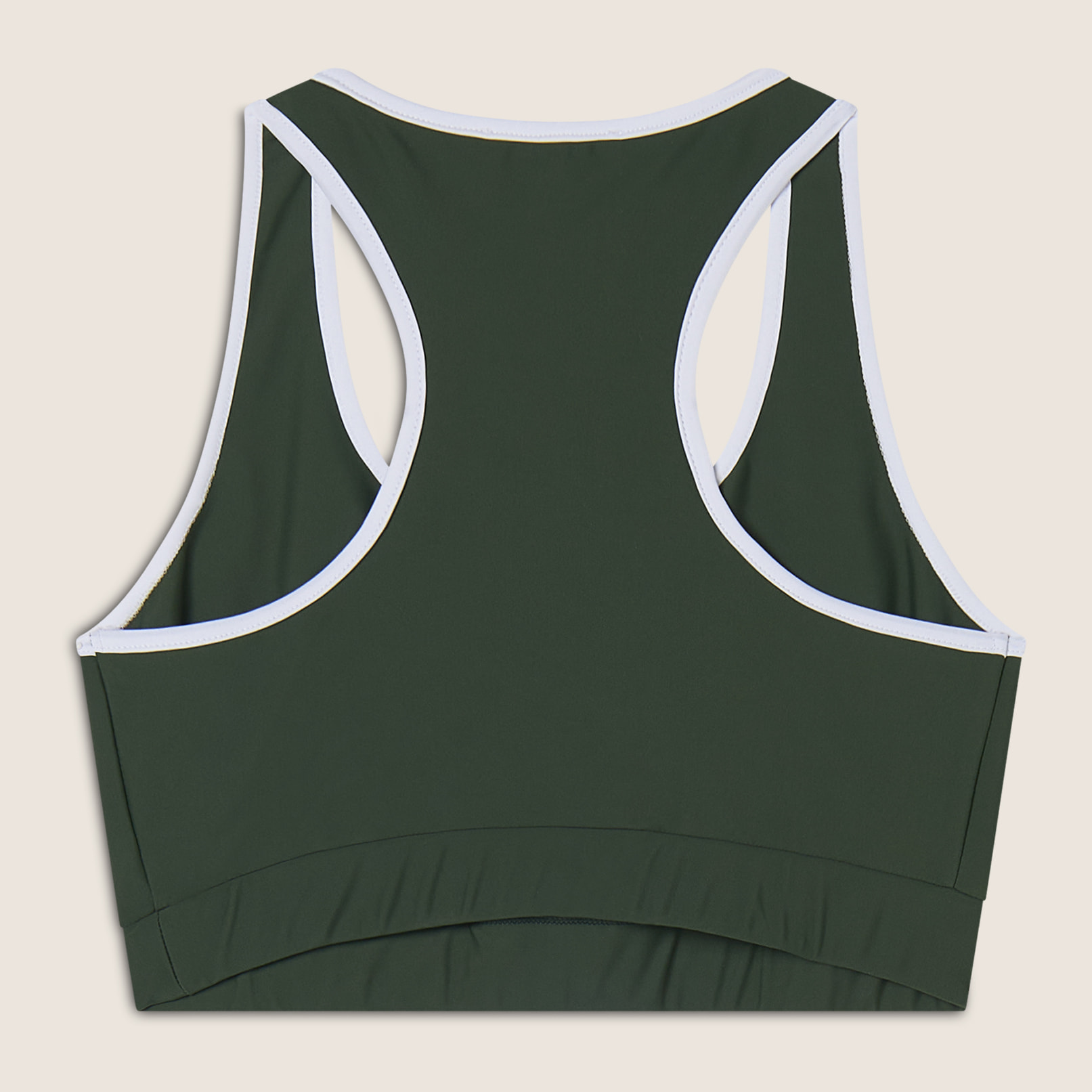 Reggiseno Sportivo con Supporto Medio e bordature a contrasto