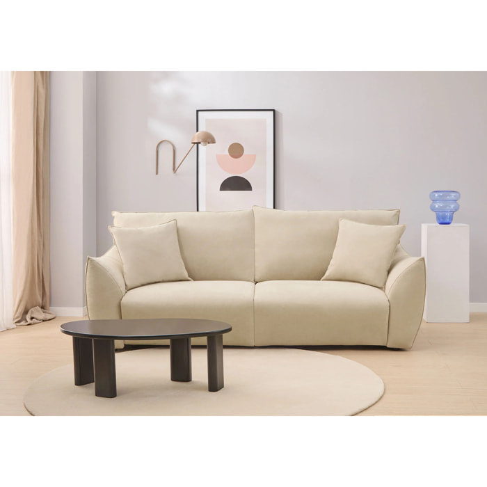 Sofá Cama Premium - Apertura Estilo Italiano - Colchón Matrimonio Alta Gama - Tejido Anti-Manchas - Cojines incluidos - 5 Años de Garantía