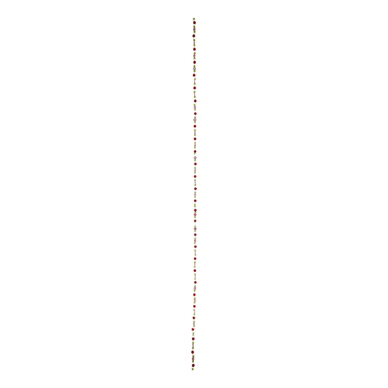 Guirlande de Noël motif bonbons rouge, vert et blanc 240 cm
