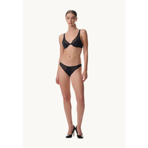 Slip tanga Sheer Opaque Brief