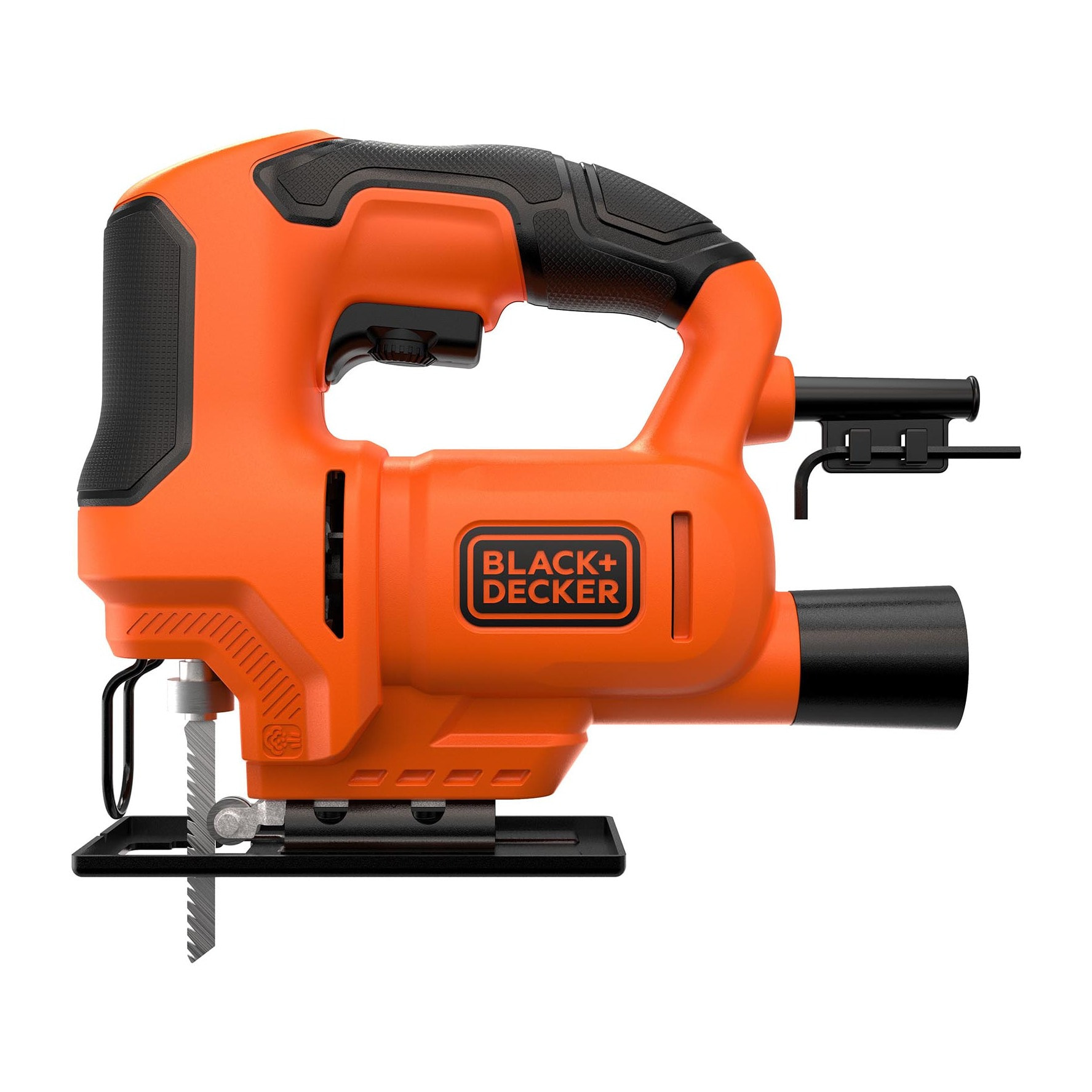 Scie sauteuse 400W​, livrée avec 6 lames 1 adaptateur pour aspirateur