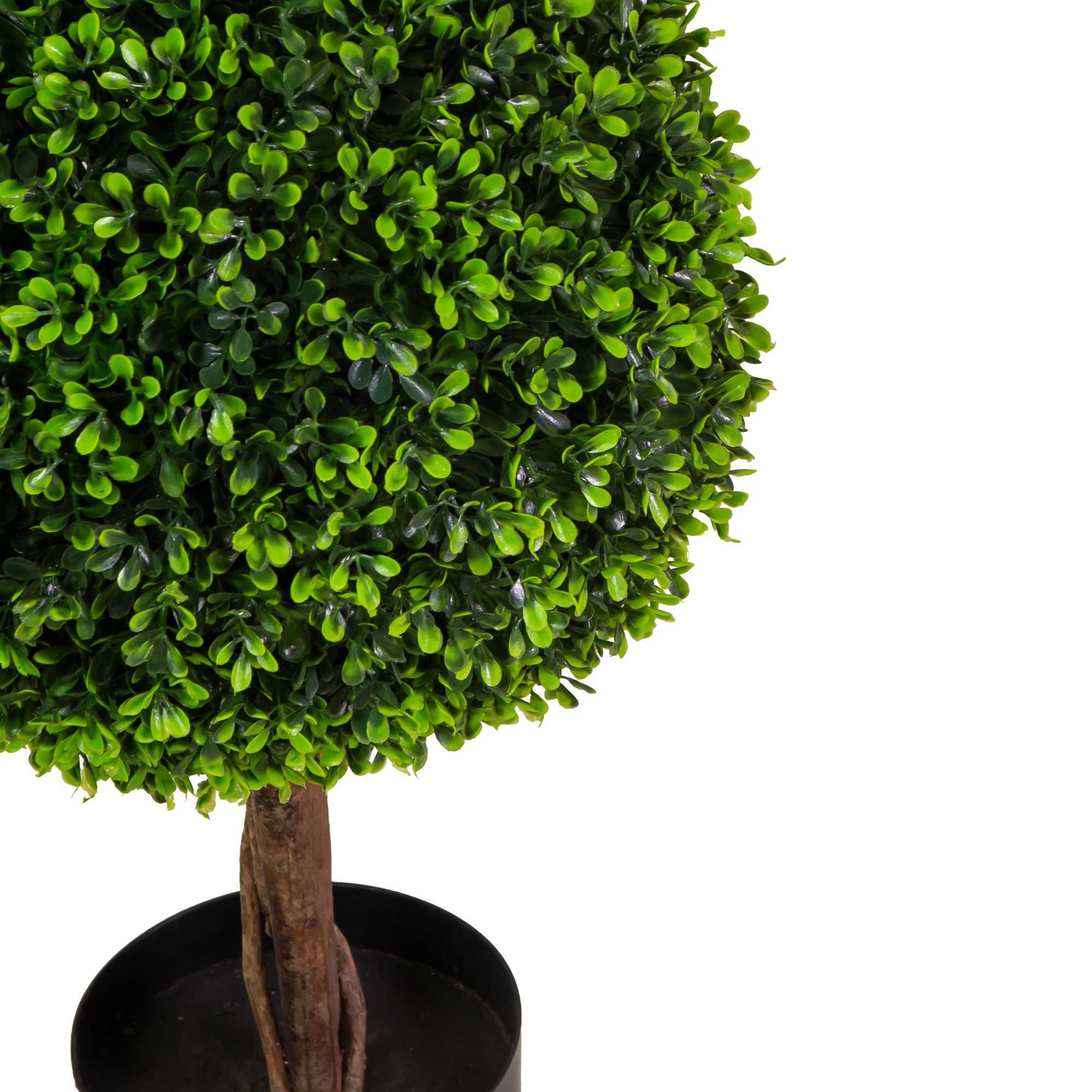 Pianta artificiale Vacchetti in plastica bosso cm h90