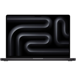 Ordinateur Apple MACBOOK Pro 16" Puce M4 Max CPU 16 / GPU 40 coeurs Mémoire RAM 48Go Stockage 1To SSD XDR Noir sidéral