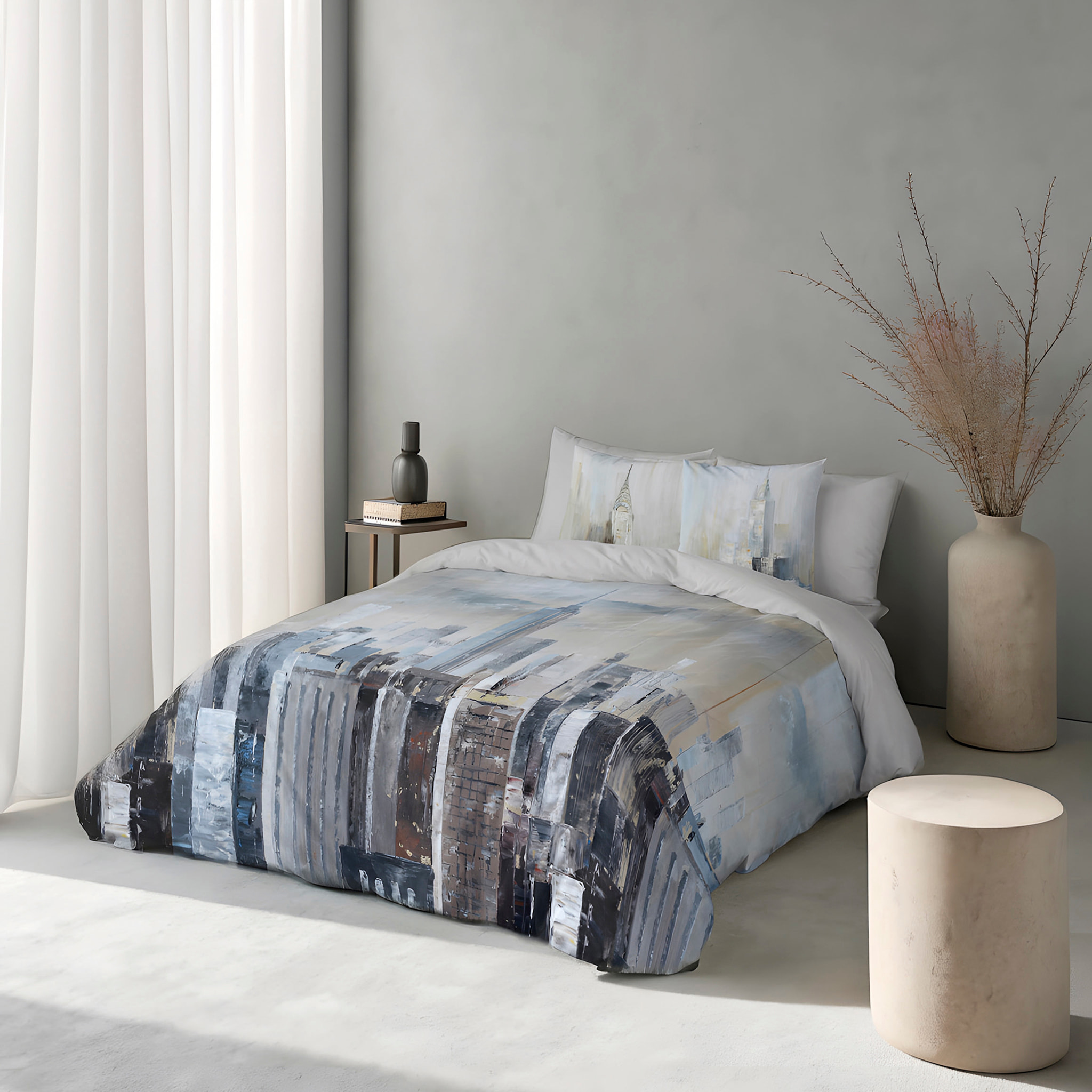 Naturals - Funda Nórdica Estampada 2/3 piezas - 100% Algodón - Ny Paint