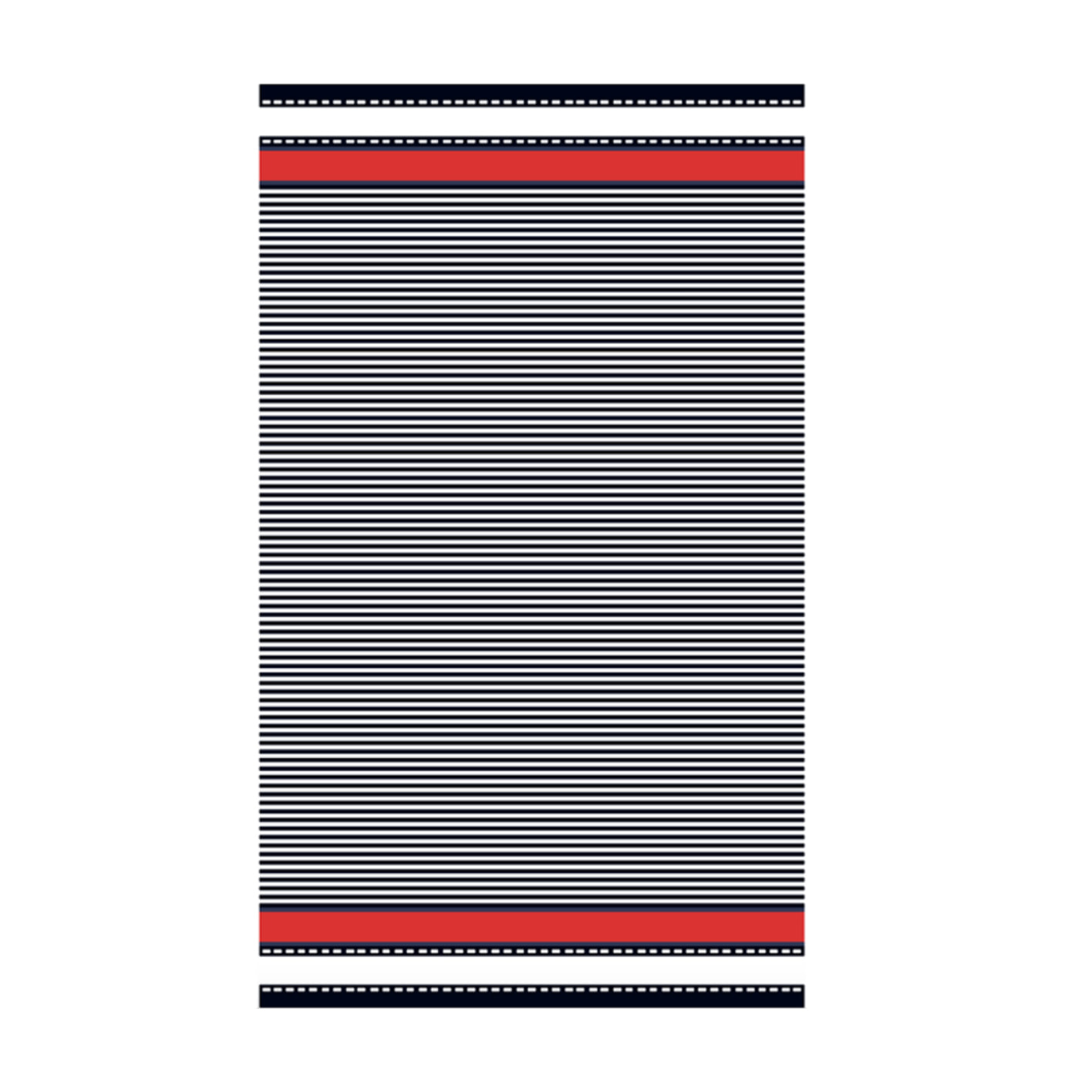 Telo Mare Spugna Jacquard Spiaggia Disegno Blue Sand