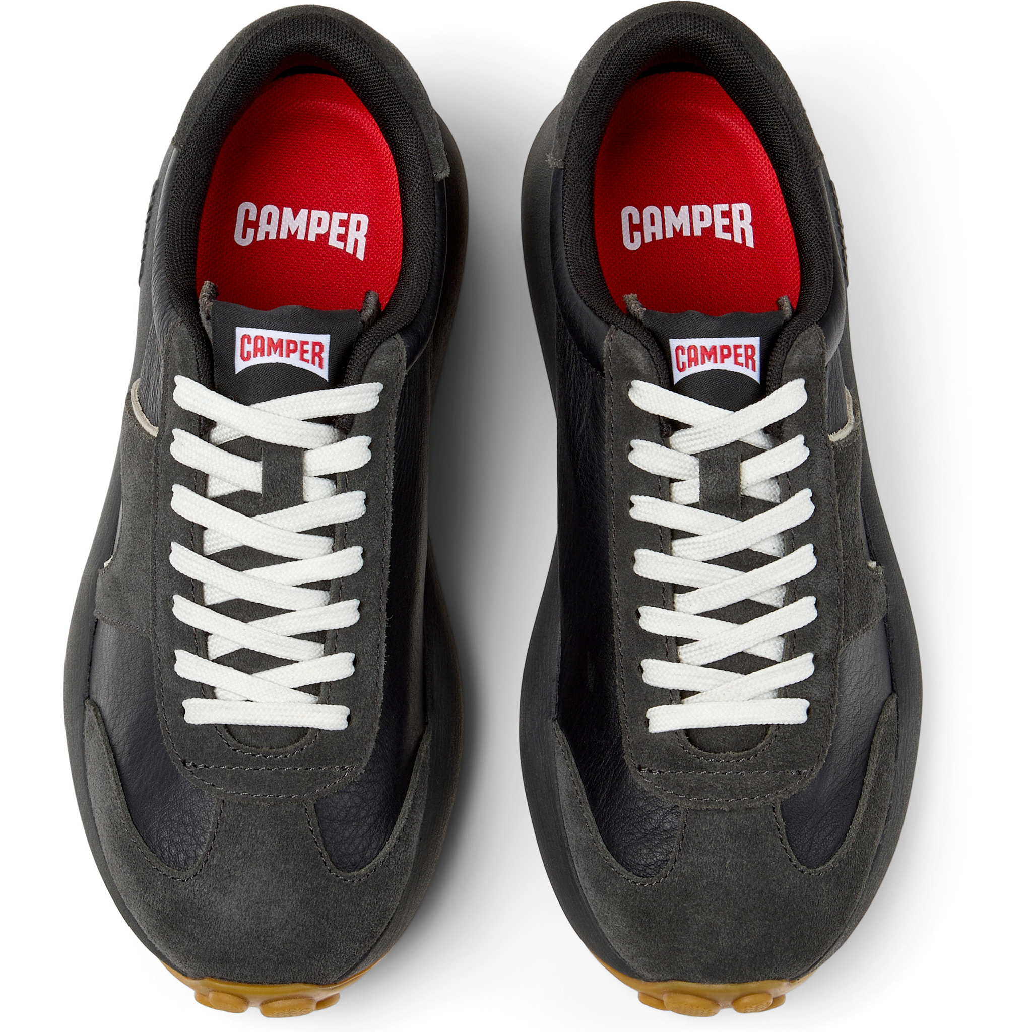 Zapatillas - CAMPER Pelotas Athens - Negro - Cuero liso