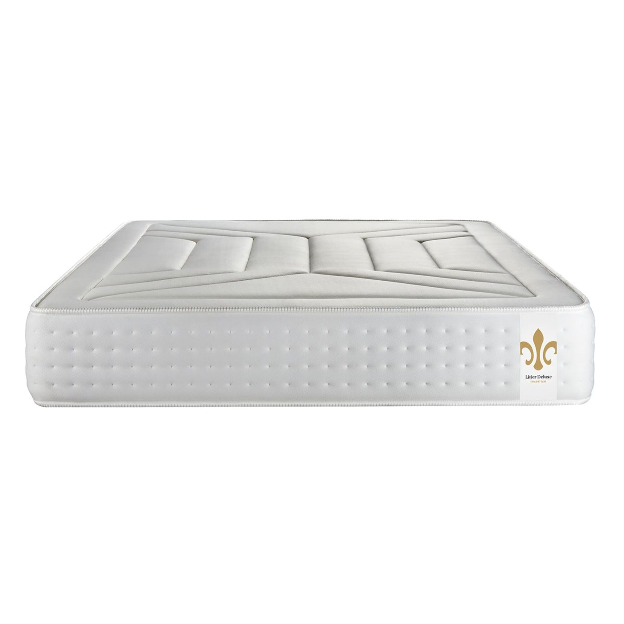 Matelas Vingt-Quatre - 24cm - Ressorts ensachés et mémoire de forme - Tensions allégées - Soutien Ferme