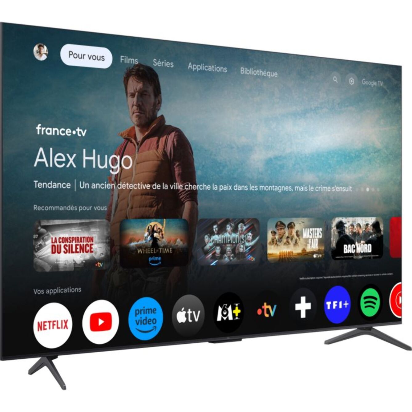 TV Mini Led TCL 55C69K 2025-55 pouces (139cm)