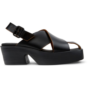 Sandalias - CAMPER Billie - Negro - Cuero liso