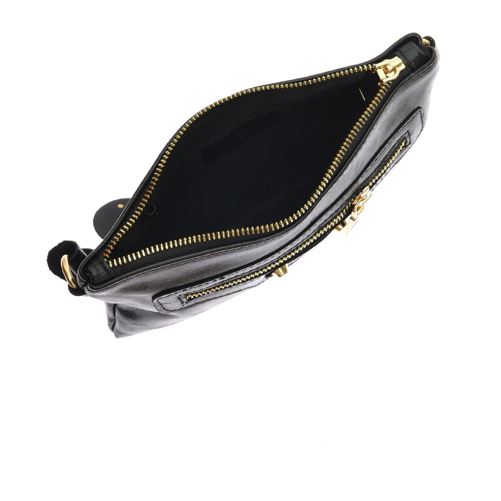 Borsa a spalla Anna Luchini Nero