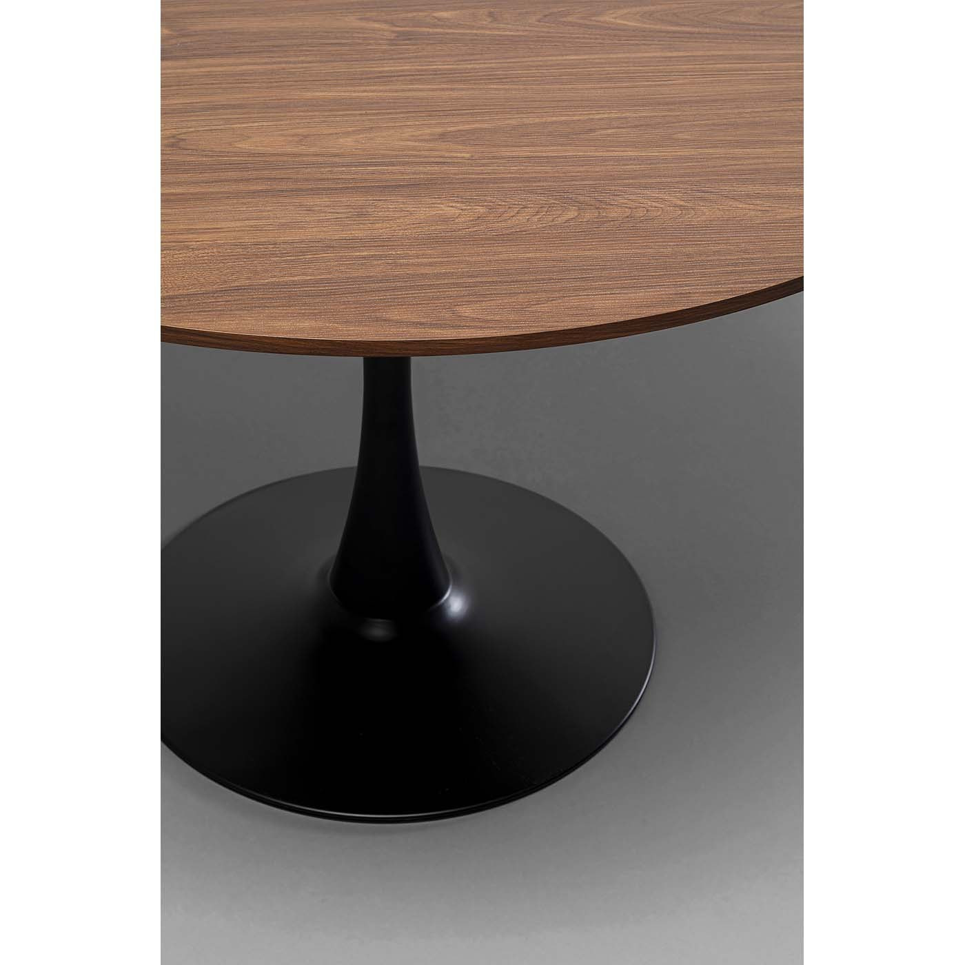 Table Schickeria noyer et noire Kare Design