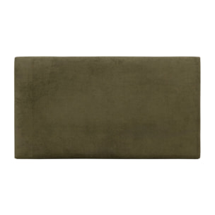 Cabecero tapizado en color verde de varias medidas