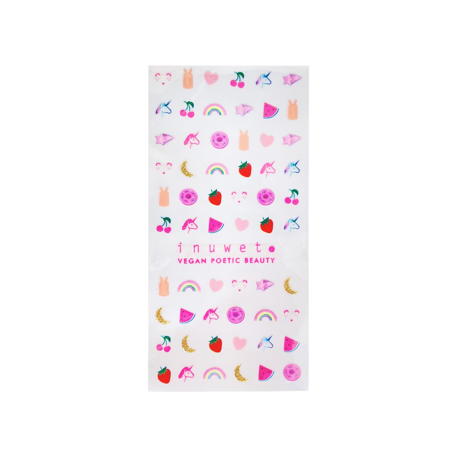 Beauty House - Coffret Vernis à l'Eau 2 x 5 ml + Stickers Ongles + Tatouages Éphémères