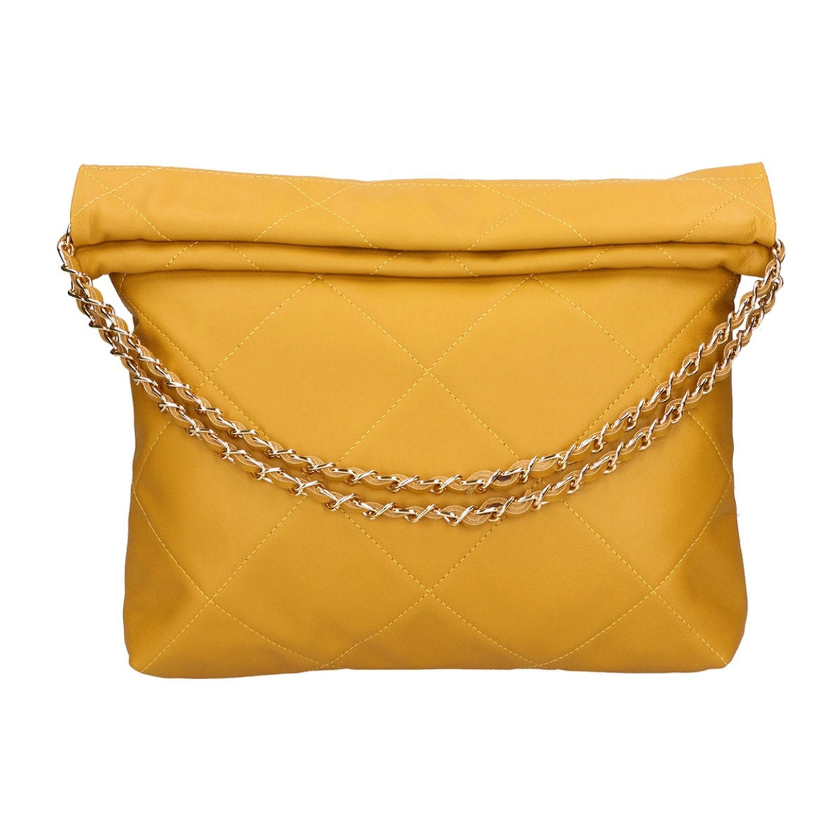 Borsa a spalla donna - Modello Violante - Vera pelle - 28.0 x 16.0 x 8.0 cm
