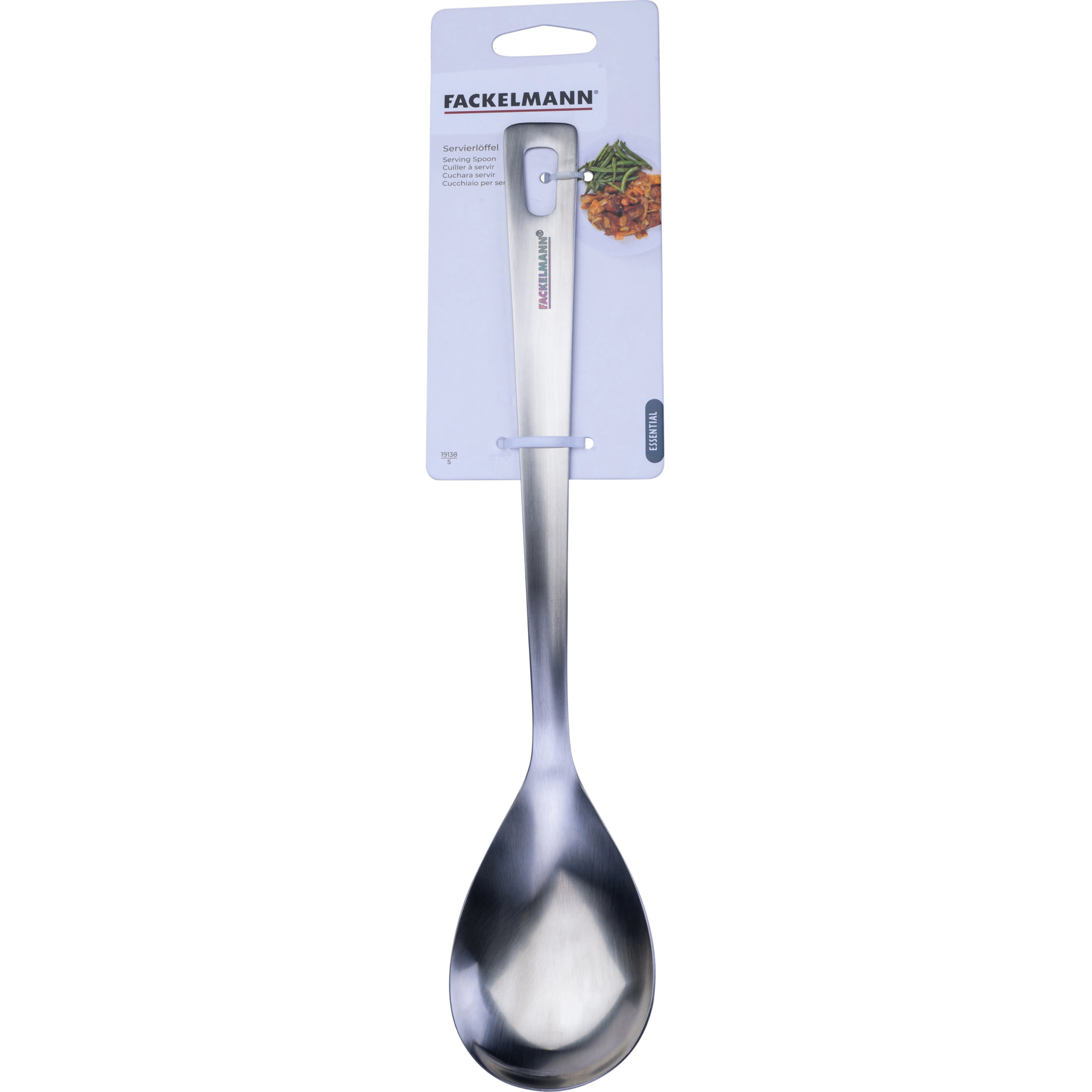 Cuillère de service inox 32 cm Fackelmann Essential