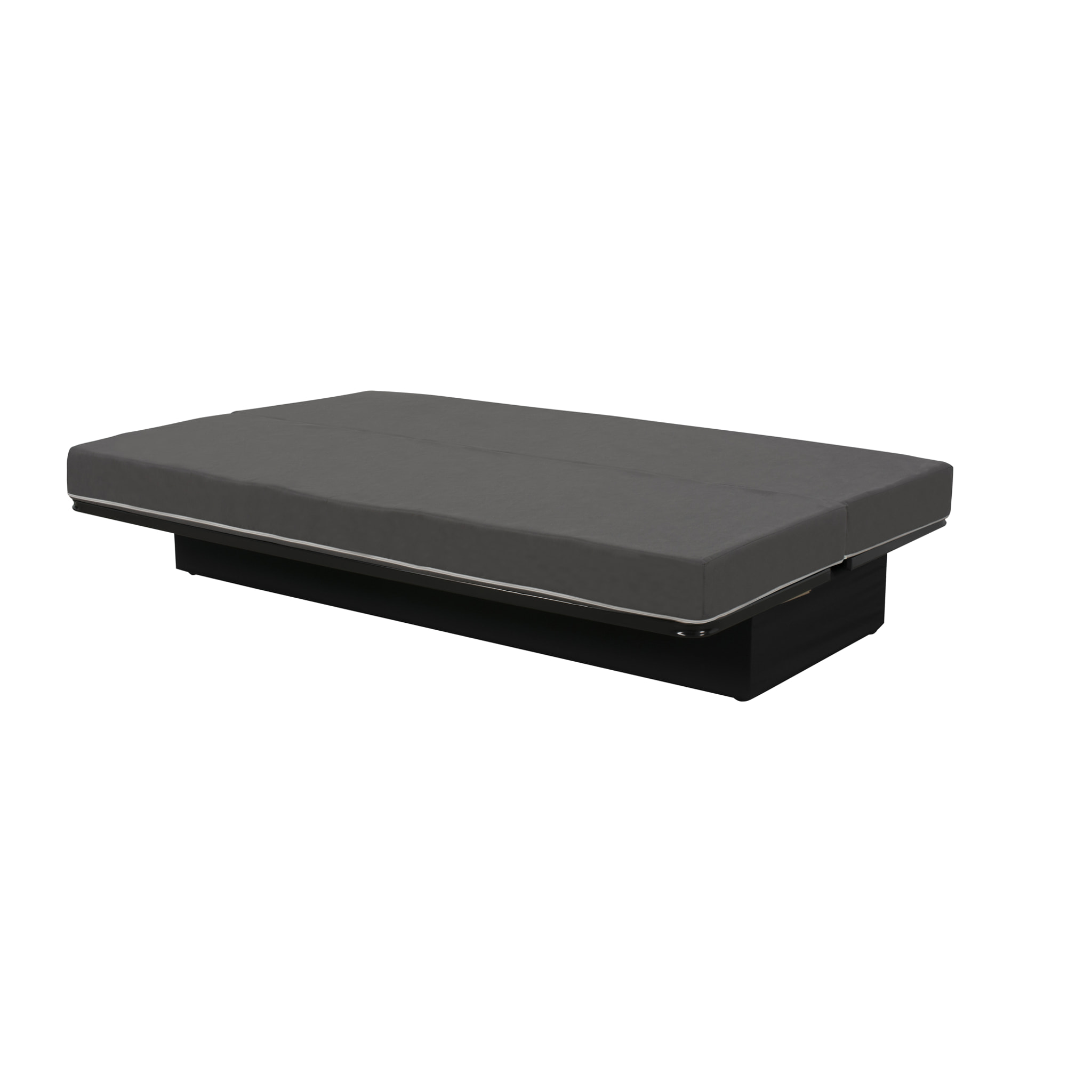 Canapé convertible Marseille, Matelas Simmons, 120 x 190 cm, marine