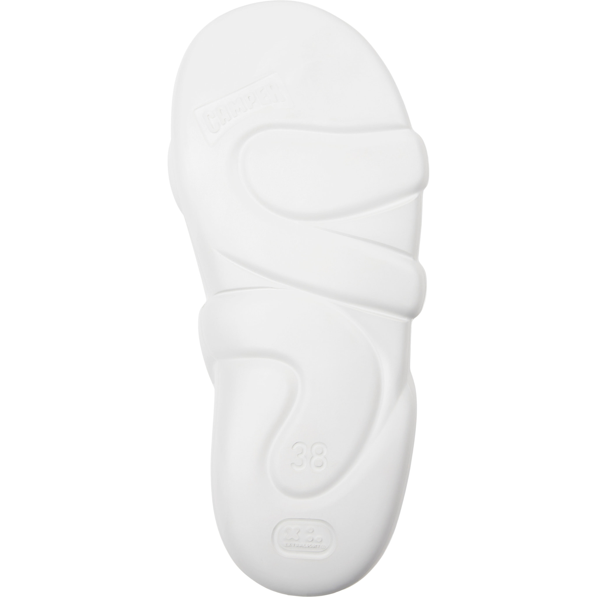 Sandalias - CAMPER Kobarah Flat - Blanco - Sintético