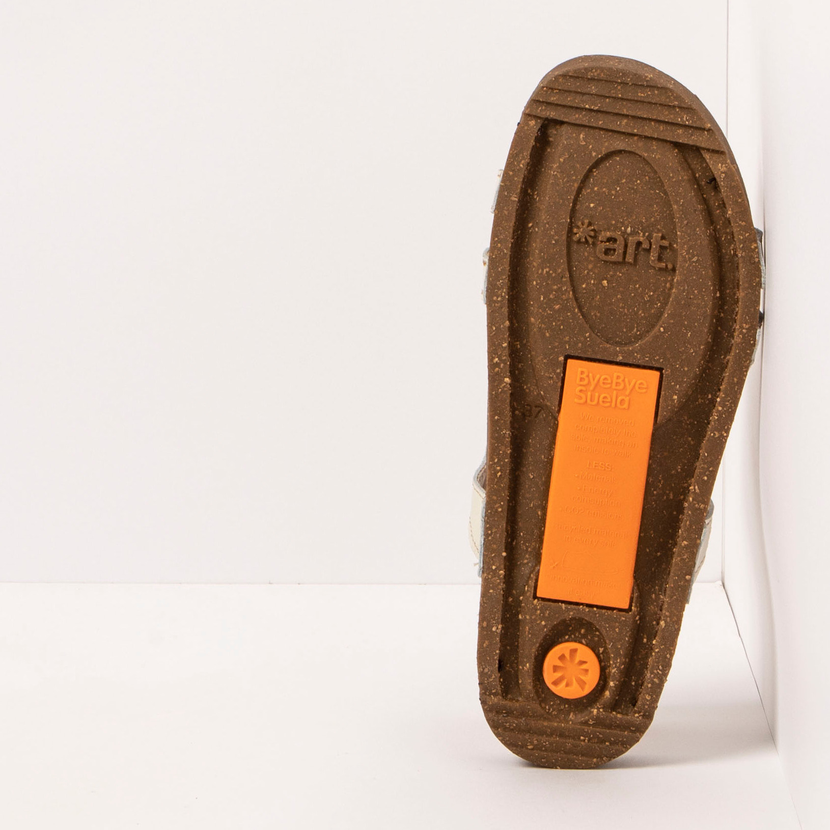 Sandalias 0946 NAPPA CREAM/ I BREATHE color Cream