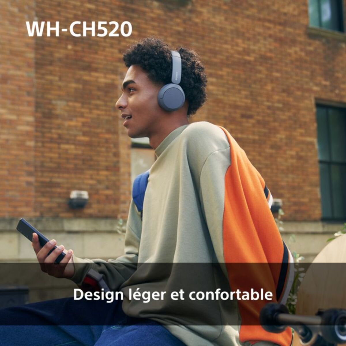 Casque SONY WH-CH520 Noir
