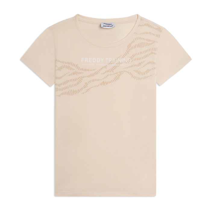 T-shirt “FREDDY TRAINING” con Motivo Grafico