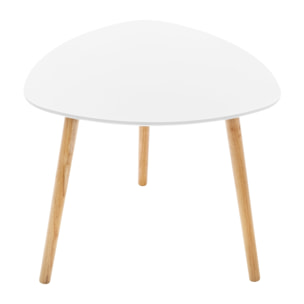 Juego de 3 mesas nido 'mileo' blanco