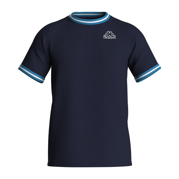 Kappa - Camisetas y tops Hombre Azul - Logo Iblaz