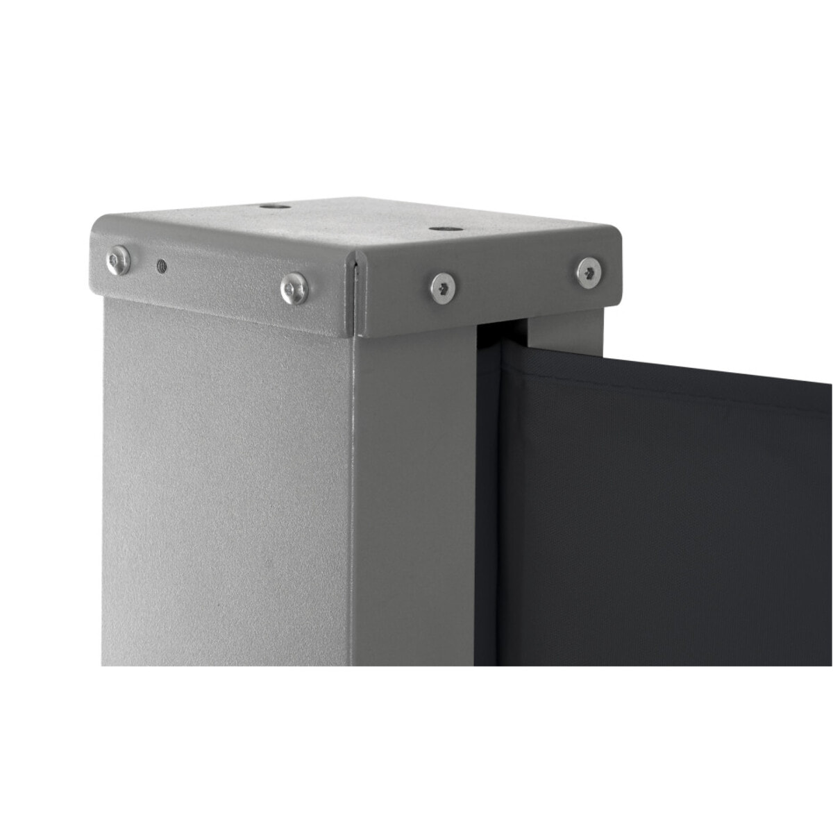 Paravent rétractable premium gris anthracite