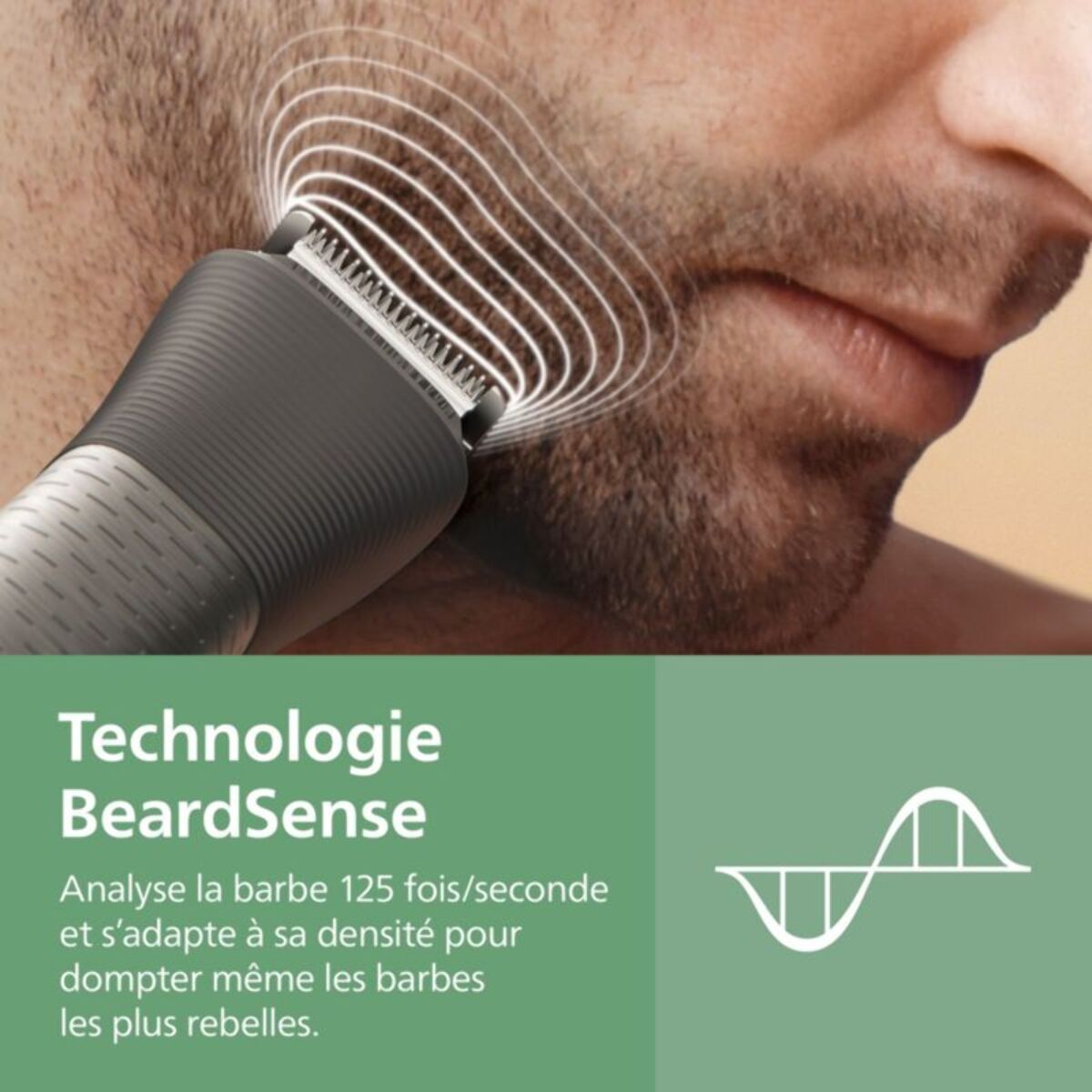 Tondeuse multi usages PHILIPS MG9557/15 Series 9000, 27 hauteurs de coupe, précision 0,2 mm, autonomie 120 mn