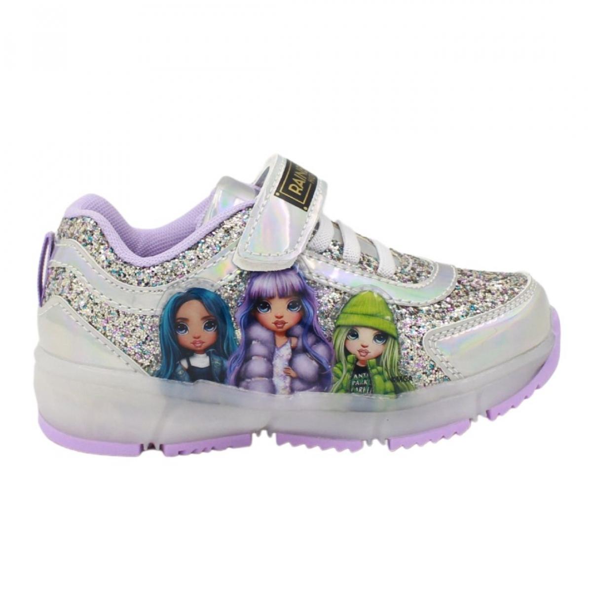 Scarpe Sneakers con luci Rainbow High Argento Lei Rainbow High Argento