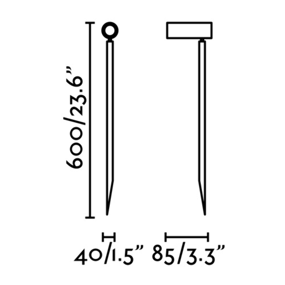 SETH 600 Estaca negra
