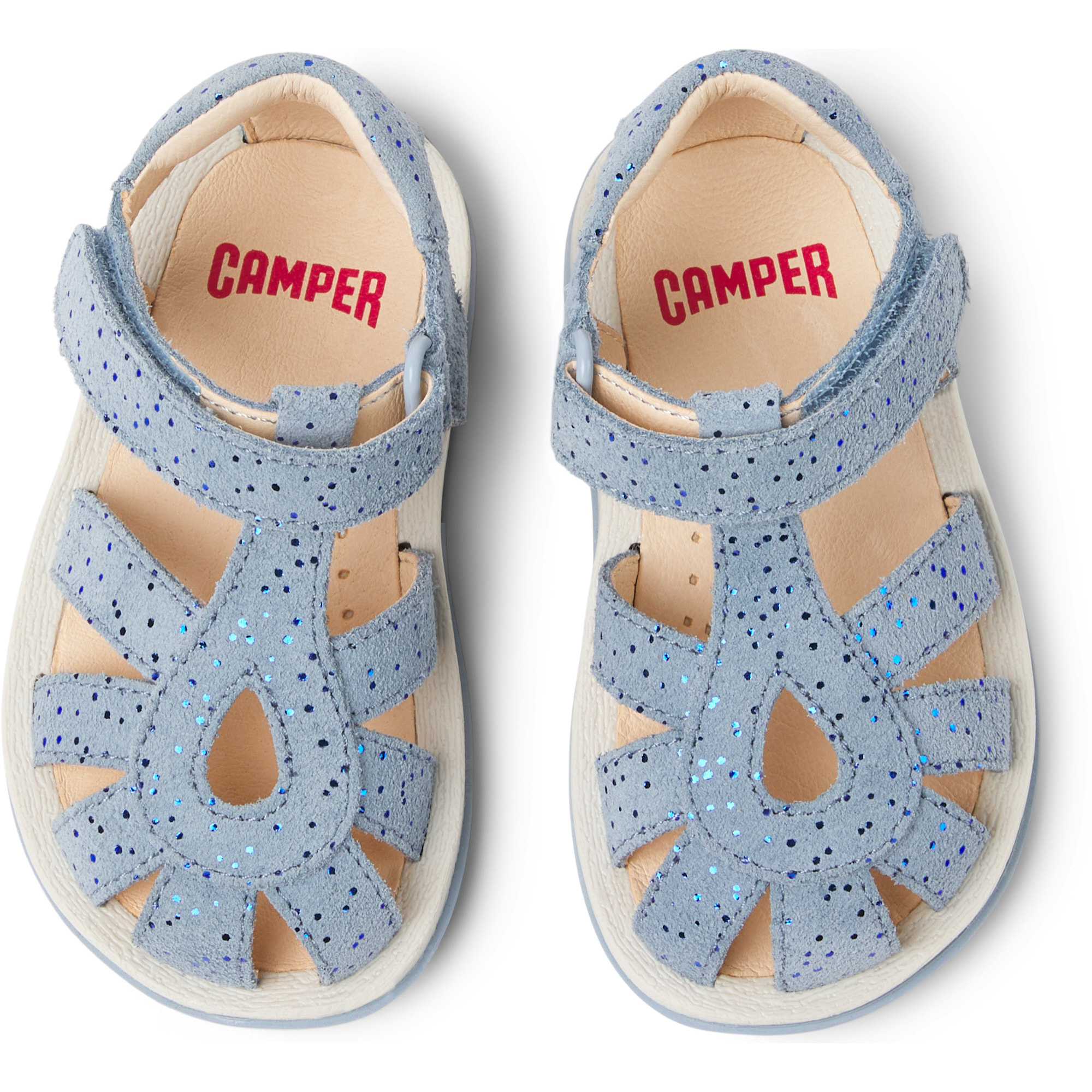 Sandalias - CAMPER Bicho - Azul - Piel de ante