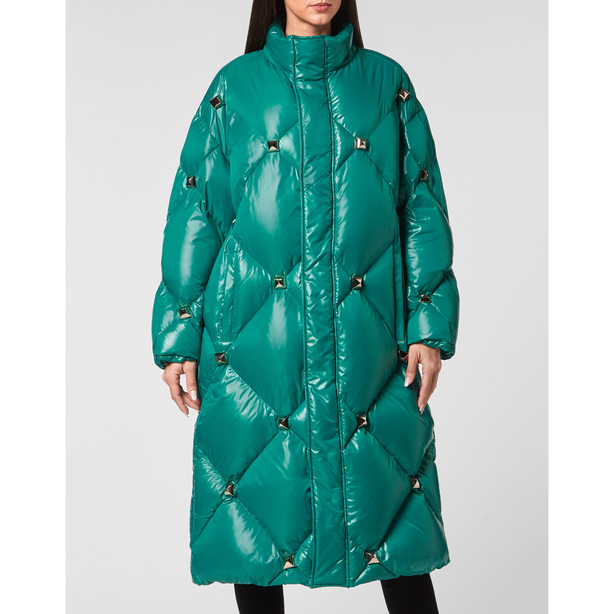 PHILIPP PLEIN Long Down Jacket