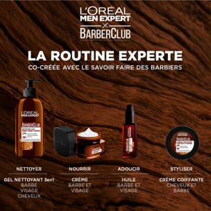 L'Oréal Paris Men Expert Barber Club Trousse Routine Experte Soin Barbe 4 produits