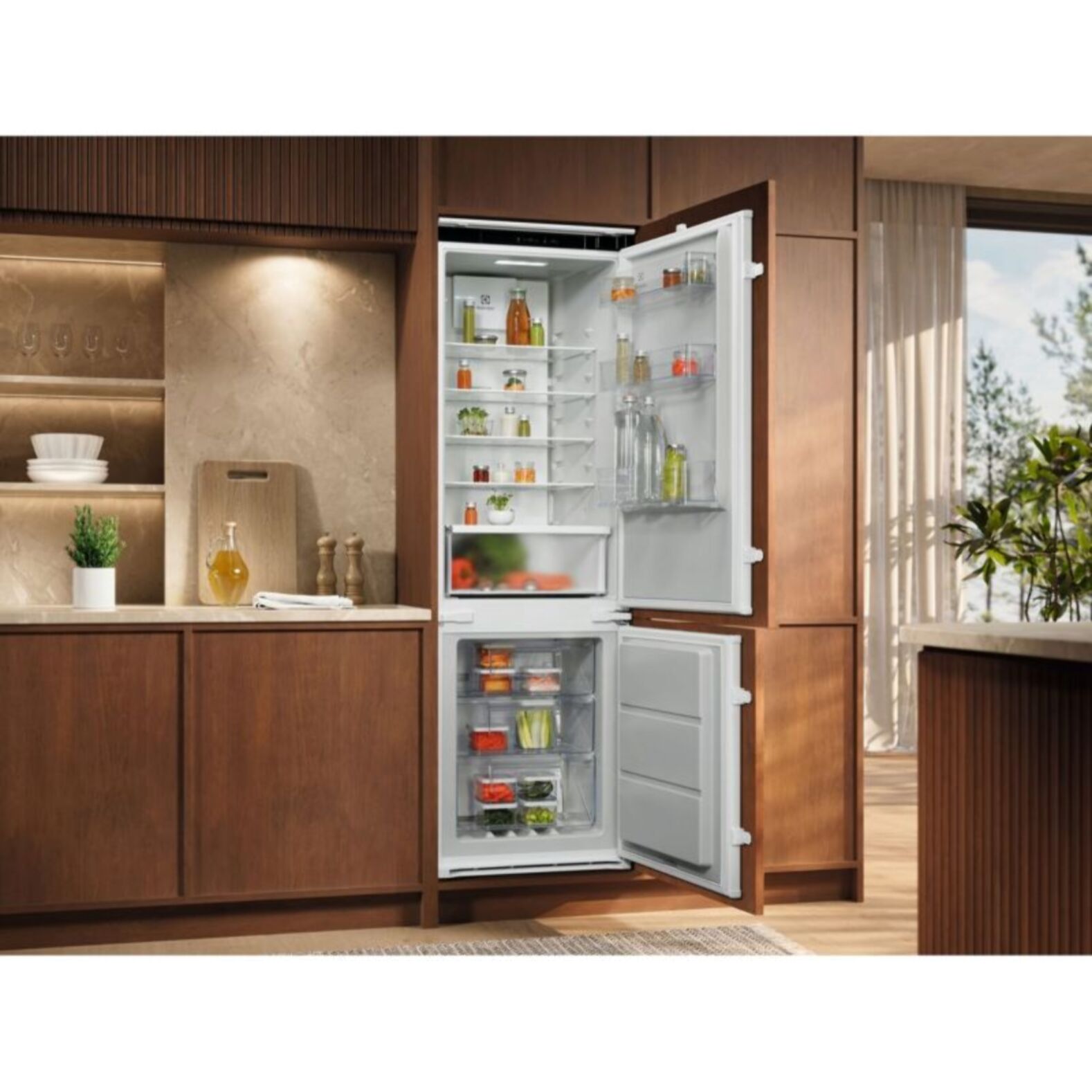 Réfrigérateur combiné encastrable ELECTROLUX KNT6ME18S4