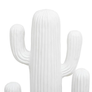 Cactus déco extérieur Rodrigo H.57cm magnésie blanc
