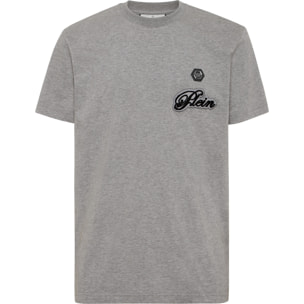 PHILIPP PLEIN T-Shirt Round Neck Ss SIGNATURE
